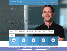 Tablet Screenshot of nlp.com