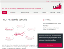 Tablet Screenshot of nlp.ch